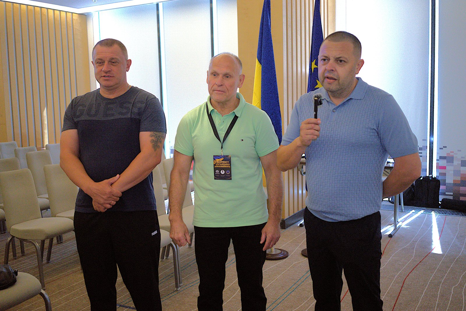 Participants of an Association event in the hall